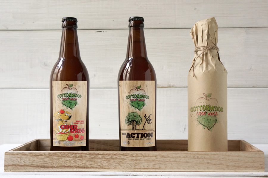 Cottonwood Cider House Labels