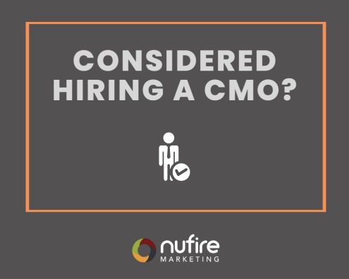 Have you considered hiring a CMO?