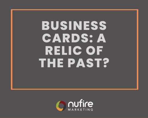 Business cards, a relic of the past or still in use?