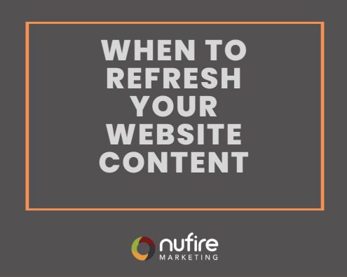 When is the right time to update your website copy